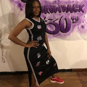 Long Reebok Jersey Dress